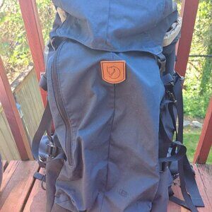 Fjallraven KEB 52W Navy Blue Hiking Pack